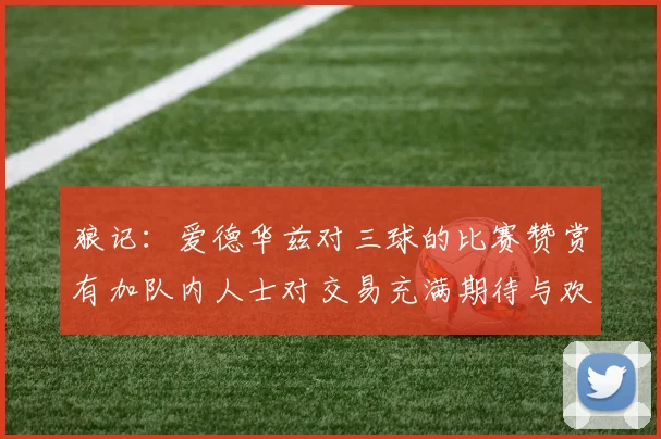 狼记：爱德华兹对三球的比赛赞赏有加队内人士对交易充满期待与欢欣